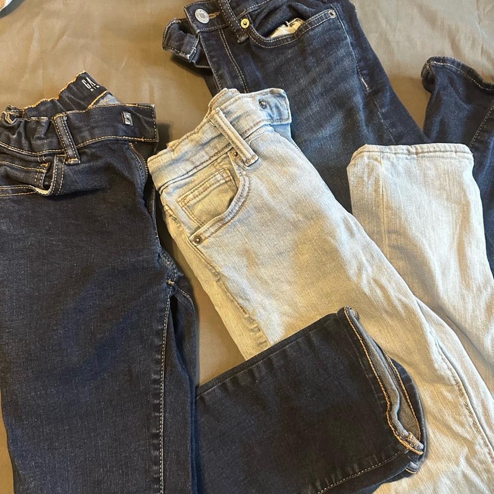 Lot of size 8 boys slim cut jeans